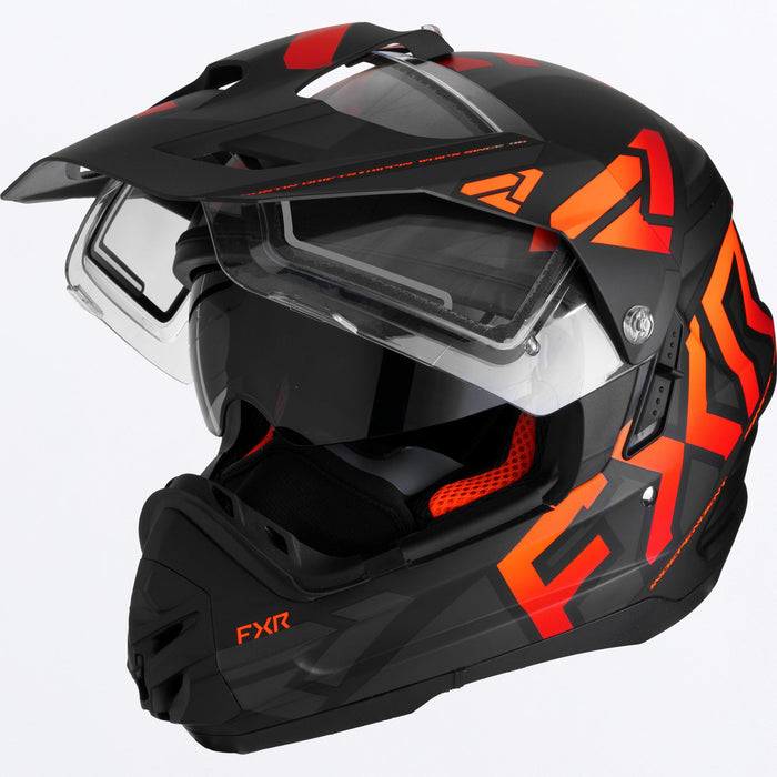 FXR Torque X Team Helmet w/ E Shield & Sun Shade