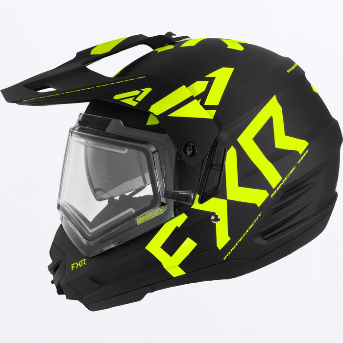 FXR Torque X Team Helmet w/ E Shield & Sun Shade