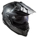 LS2 Solid Explorer Carbon Off-Road Helmet Anti-scratch + Double Shield + UV Resistant