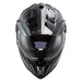 LS2 Solid Explorer Carbon Off-Road Helmet Anti-scratch + Double Shield + UV Resistant