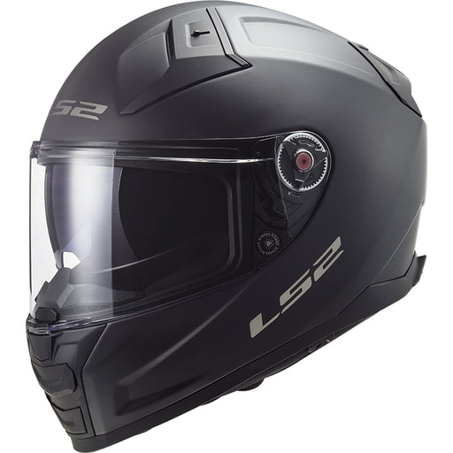 LS2 Solid Citation II Full-Face Helmet Single Shield with Pinlock Pins