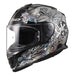 LS2 Warrior Assault Full-Face Helmet Anti-scratch + UV Resistant Lens