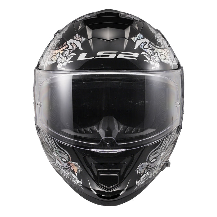 LS2 Warrior Assault Full-Face Helmet Anti-scratch + UV Resistant Lens