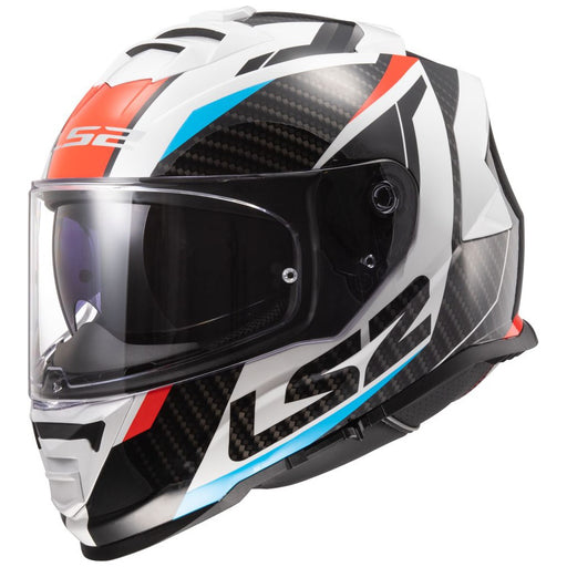 LS2 Racer Assault Full-Face Helmet Anti-scratch + UV Resistant Lens