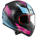 LS2 Rad Rapid Full Face Helmet Single Shield with Pinlock Pins