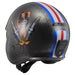 LS2 Spark Spitfire Open-Face Helmet Anti-Fog Single Shield