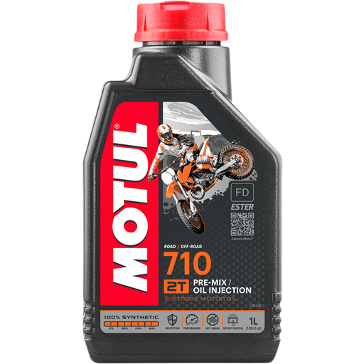 Motul 710 Synthetic Anti-Smoke 2T 2-Stroke Motor Oil