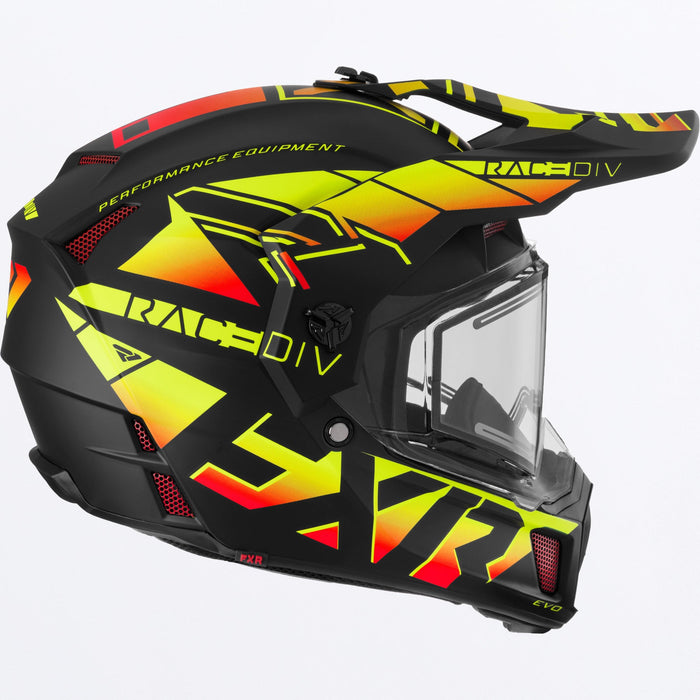 FXR Clutch X Evo Helmet w/ E Shield