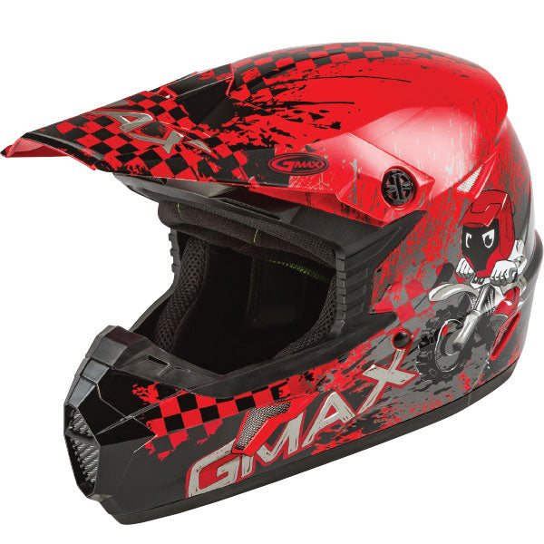 GMAX MX46Y Anim8 MX Youth Helmet