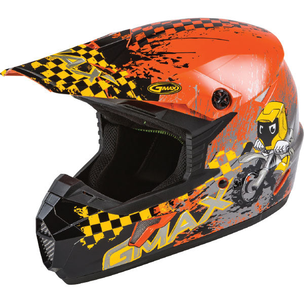 GMAX MX46Y Anim8 MX Youth Helmet