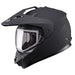 GMAX GM11 Solid Dual Sport Helmet 2023 with Dual Lens Shield