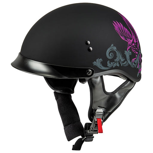 GMAX HH65 Corvus Matte Half Helmet