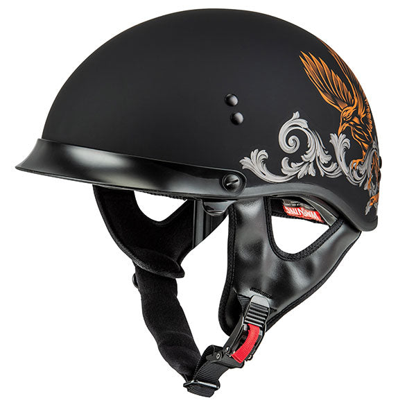 GMAX HH65 Corvus Matte Half Helmet