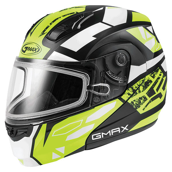 GMAX MD04 Full Face Modular Helmet with Dual Lens Face Shield