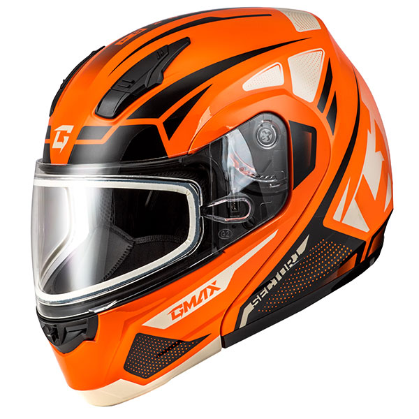 GMAX MD04 Sector Modular Helmet with Dual Lens Face Shield