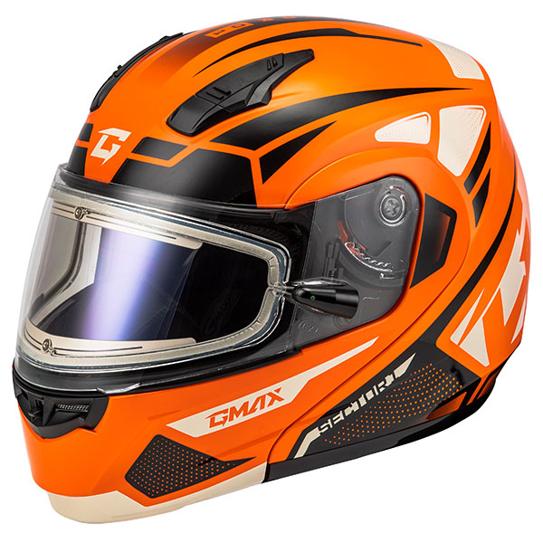 GMAX MD04 Sector Modular Helmet with Electric Lens Face Shield