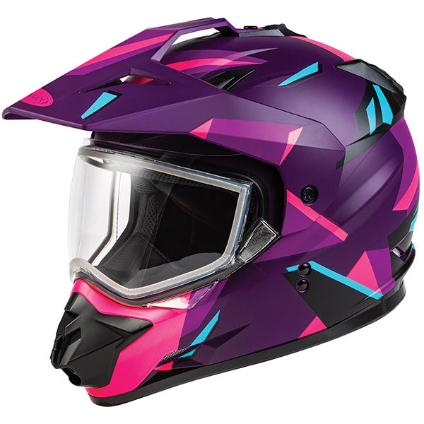 GMAX GM11 Ripcord Dual Sport Helmet with Dual Lens Shield