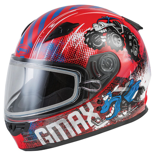 GMAX GM49Y Beast Youth Full Face Helmet with Dual Lens Shield