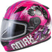 GMAX GM49Y Beast Youth Full Face Helmet with Dual Lens Shield