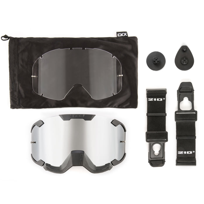 CKX 210° Goggles with Anti-Fog + Anti-Scratch Lens