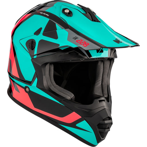 CKX TX228 Race Helmet with Double Lens