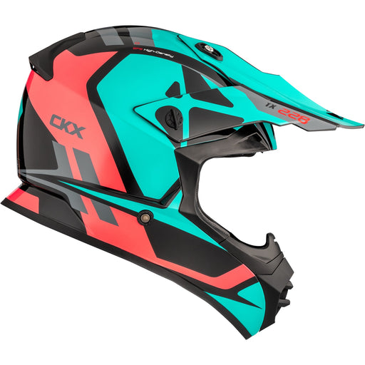 CKX TX228 Race Helmet with Double Lens
