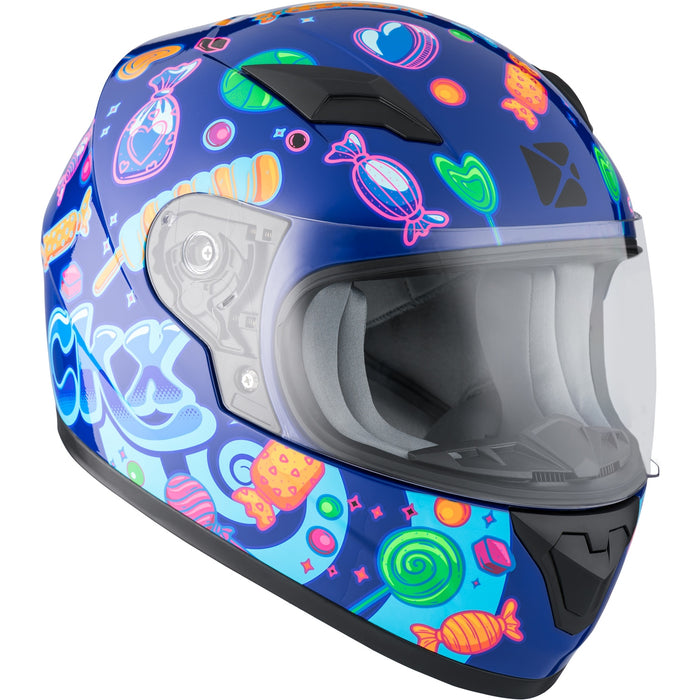 CKX RR519Y Candy Youth Helmet with Double Lens