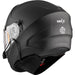 CKX Contact Solid Helmet With Electric Double Lens