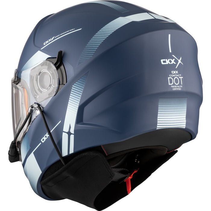 CKX Contact Edge Helmet with Electric Double Lens