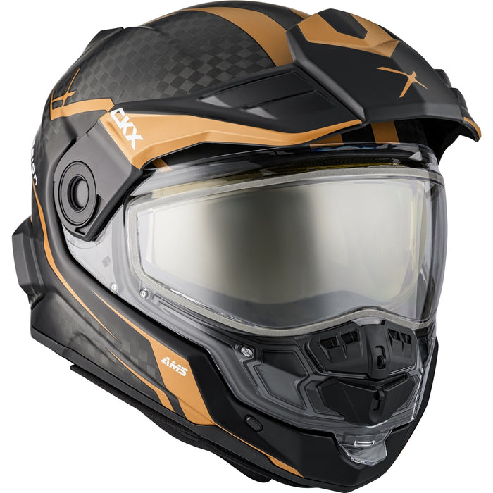 CKX Mission AMS Fury Helmet  with Electric Double Lens