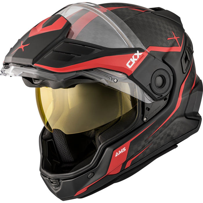 CKX Mission AMS Fury Helmet with Double Lens