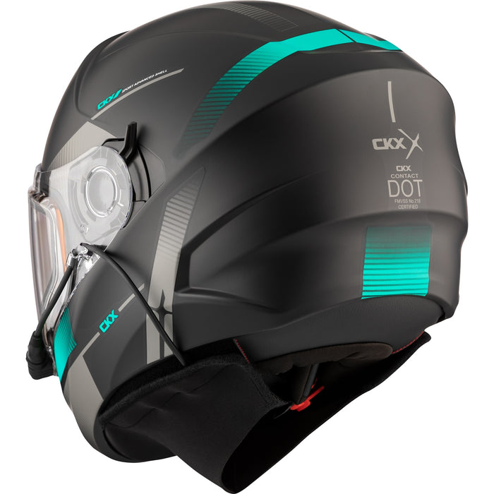 CKX Edge Contact Full face Helmet Electric Double Shield