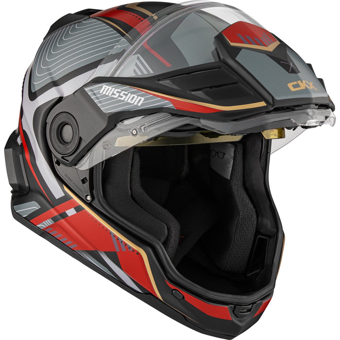 CKX Verve Mission AMS Full Face Helmet Double Shield