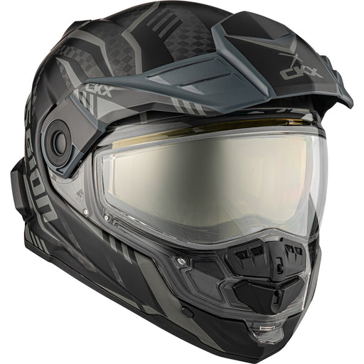 CKX Code Mission AMS Carbon Full Face Helmet Electric Double Shield