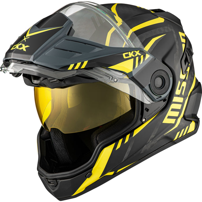 CKX Code Mission AMS Carbon Full Face Helmet Double Shield