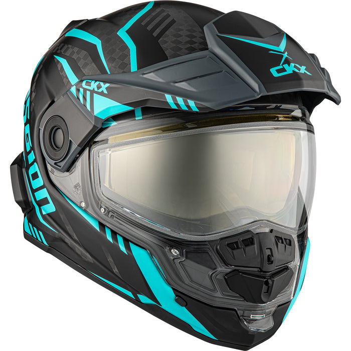 CKX Code Mission AMS Carbon Full Face Helmet Double Shield