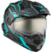 CKX Code Mission AMS Carbon Full Face Helmet Electric Double Shield