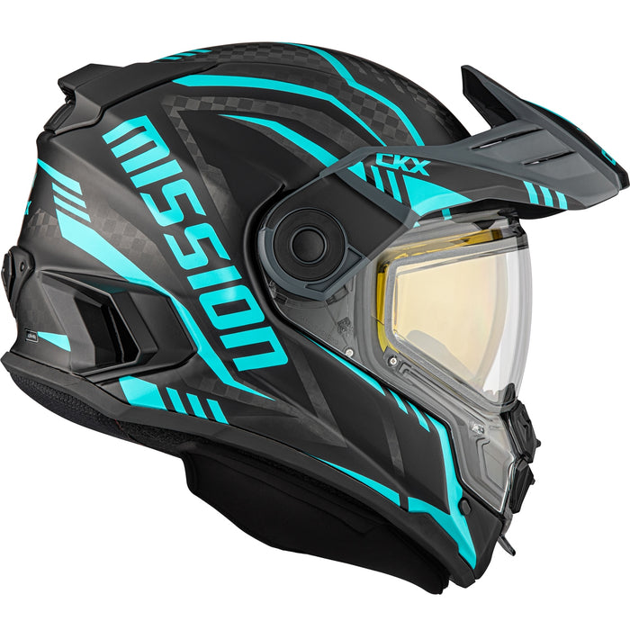 CKX Code Mission AMS Carbon Full Face Helmet Double Shield