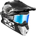 CKX Titan Viper Original Trail and Backcountry Helmet with 210° Goggles