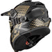 CKX Titan Viper Original Trail and Backcountry Helmet with 210° Goggles