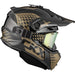 CKX Titan Viper Original Trail and Backcountry Helmet with 210° Goggles