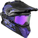 CKX Titan Viper Original Trail and Backcountry Helmet with 210° Goggles