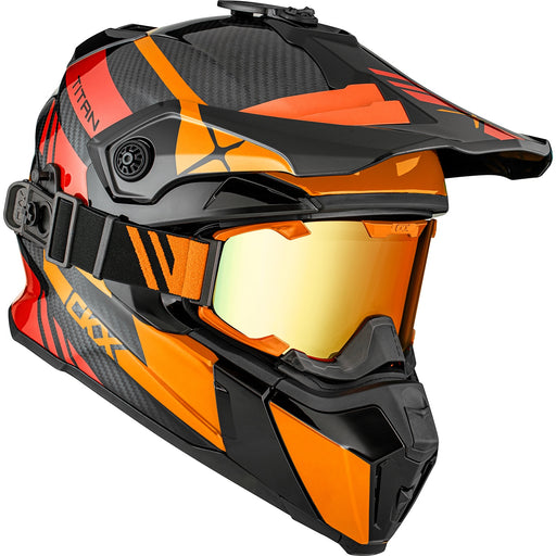 CKX Trak Titan Original Carbon Trail and Backcountry Helmet