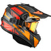 CKX Titan Trak Original Carbon Trail and Backcountry Helmet with 210° Goggles