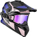 CKX Titan Trak Original Carbon Trail and Backcountry Helmet with 210° Goggles