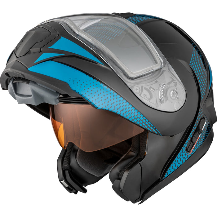 CKX Cyber Tranz 1.5 AMS Modular Helmet Double Shield