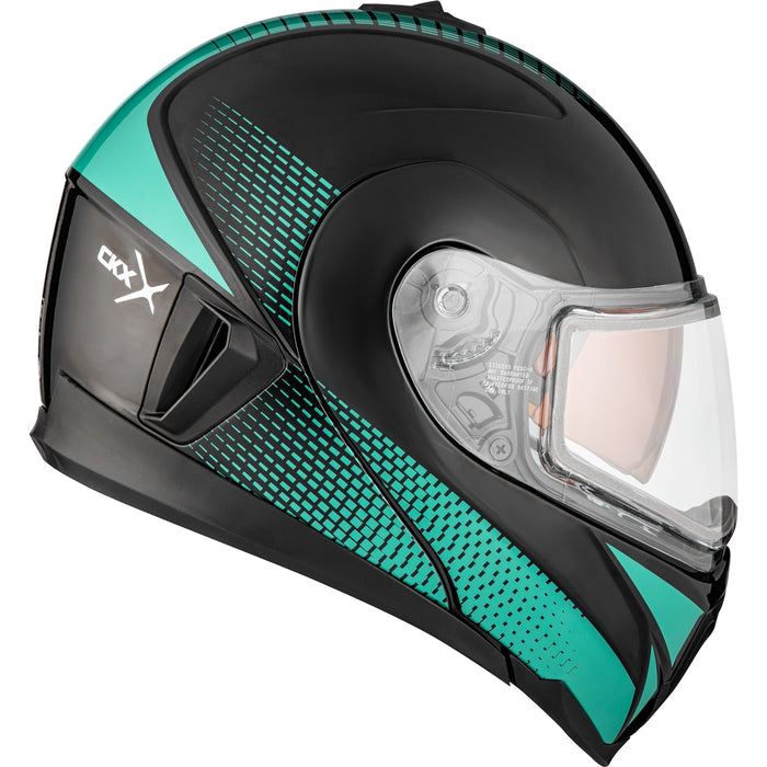 CKX Cyber Tranz 1.5 AMS Modular Helmet Electric Double Shield