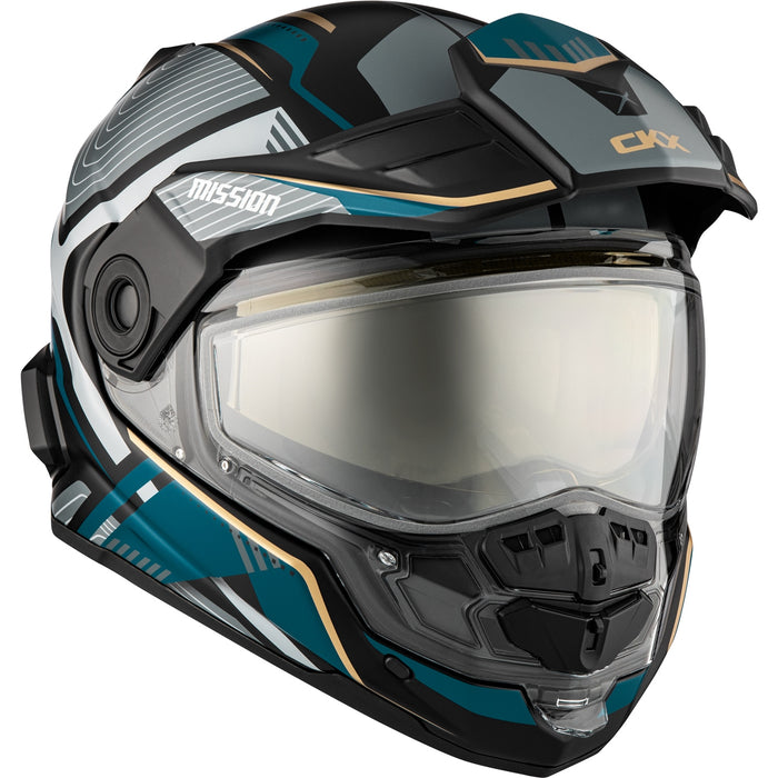 CKX Verve Mission AMS Full Face Helmet Double Shield