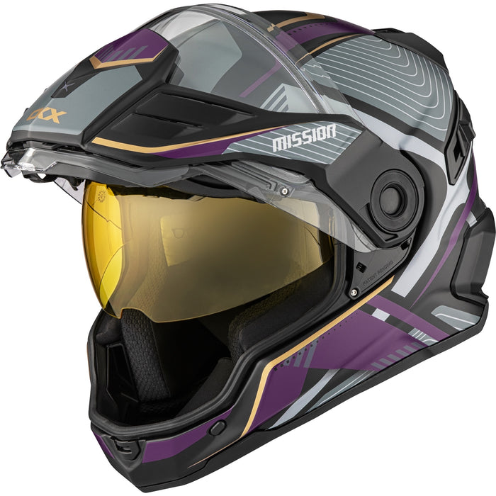 CKX Verve Mission AMS Full Face Helmet Double Shield