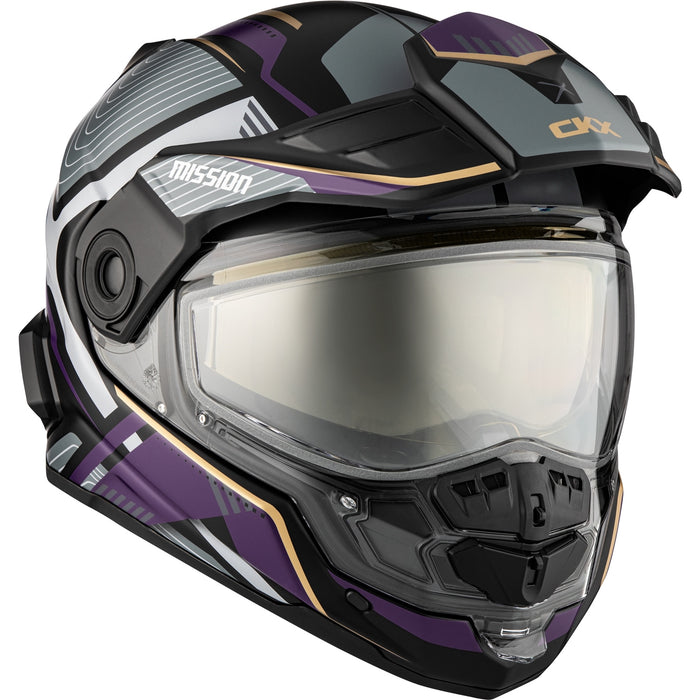 CKX Verve Mission AMS Full Face Helmet Double Shield